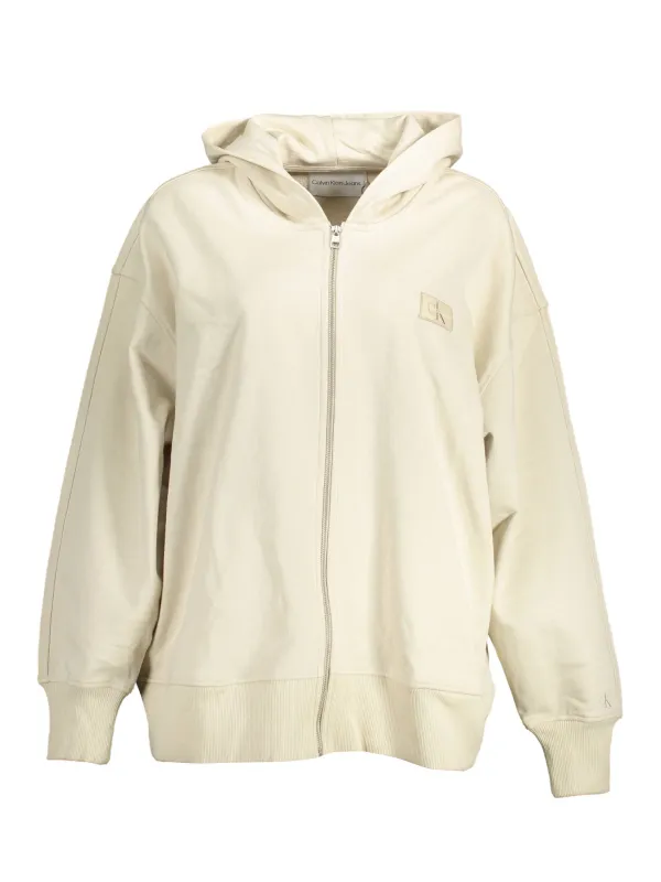 Calvin Klein Damen Langarm-Sweatshirt Beige | online kaufen
