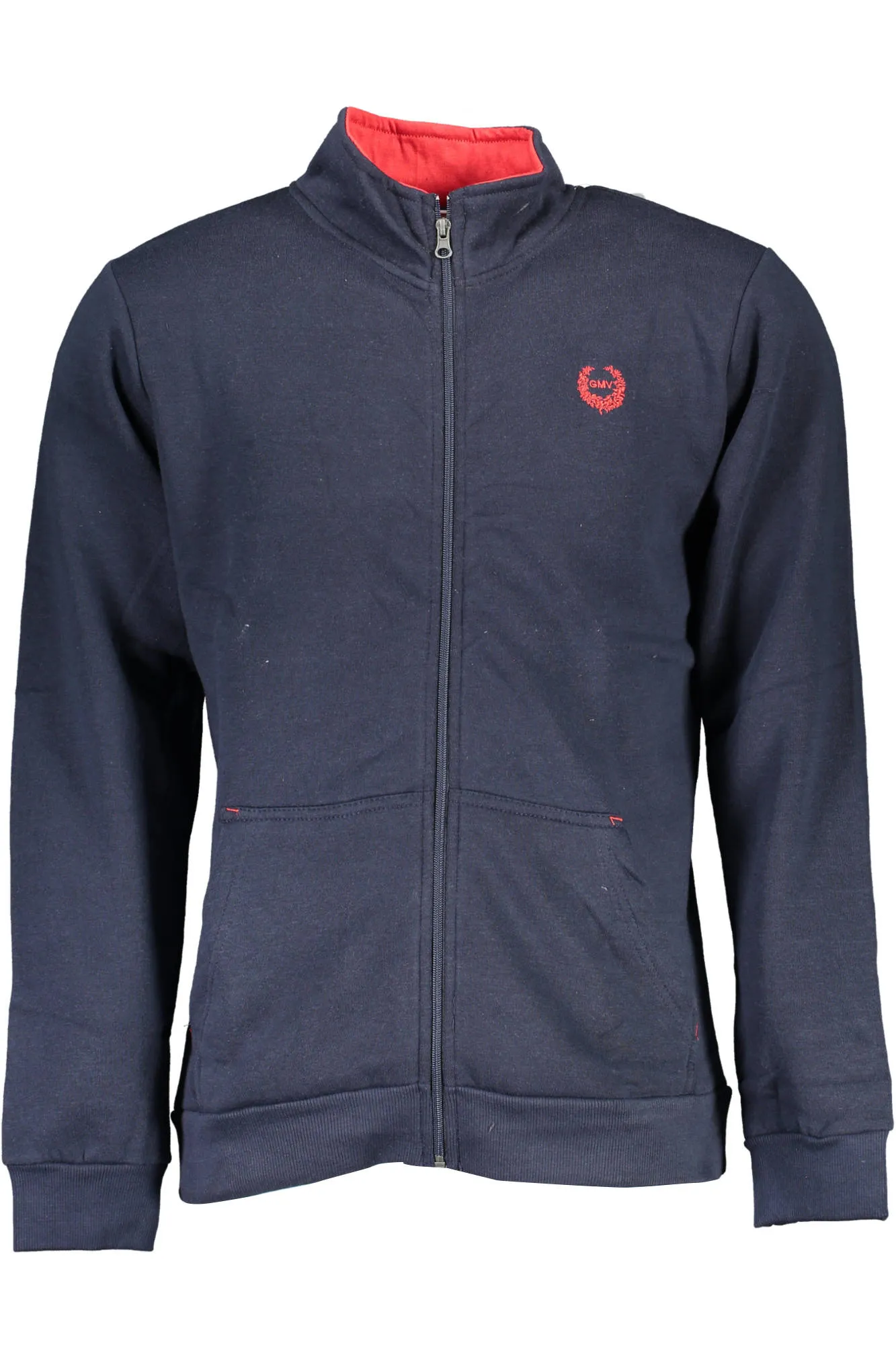 Herren Langarm-Sweatshirt Blau AU00595-FOSSILE_BLU_NIGHT-BLUE