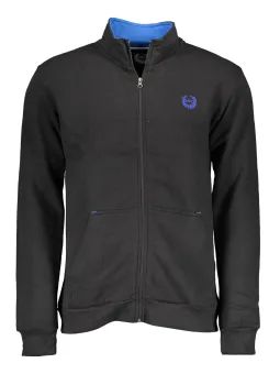 GIAN MARCO VENTURI Herren Langarm-Sweatshirt Schwarz