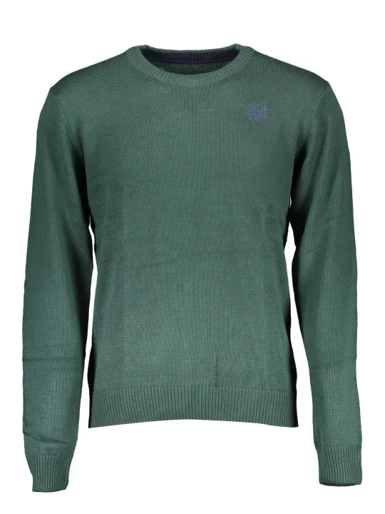 GIAN MARCO VENTURI Herren Langarmshirt Grün | online kaufen