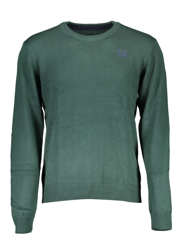 GIAN MARCO VENTURI Herren Langarmshirt Grün | online kaufen