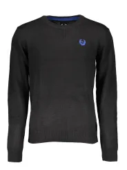 GIAN MARCO VENTURI Herren Langarmshirt Schwarz