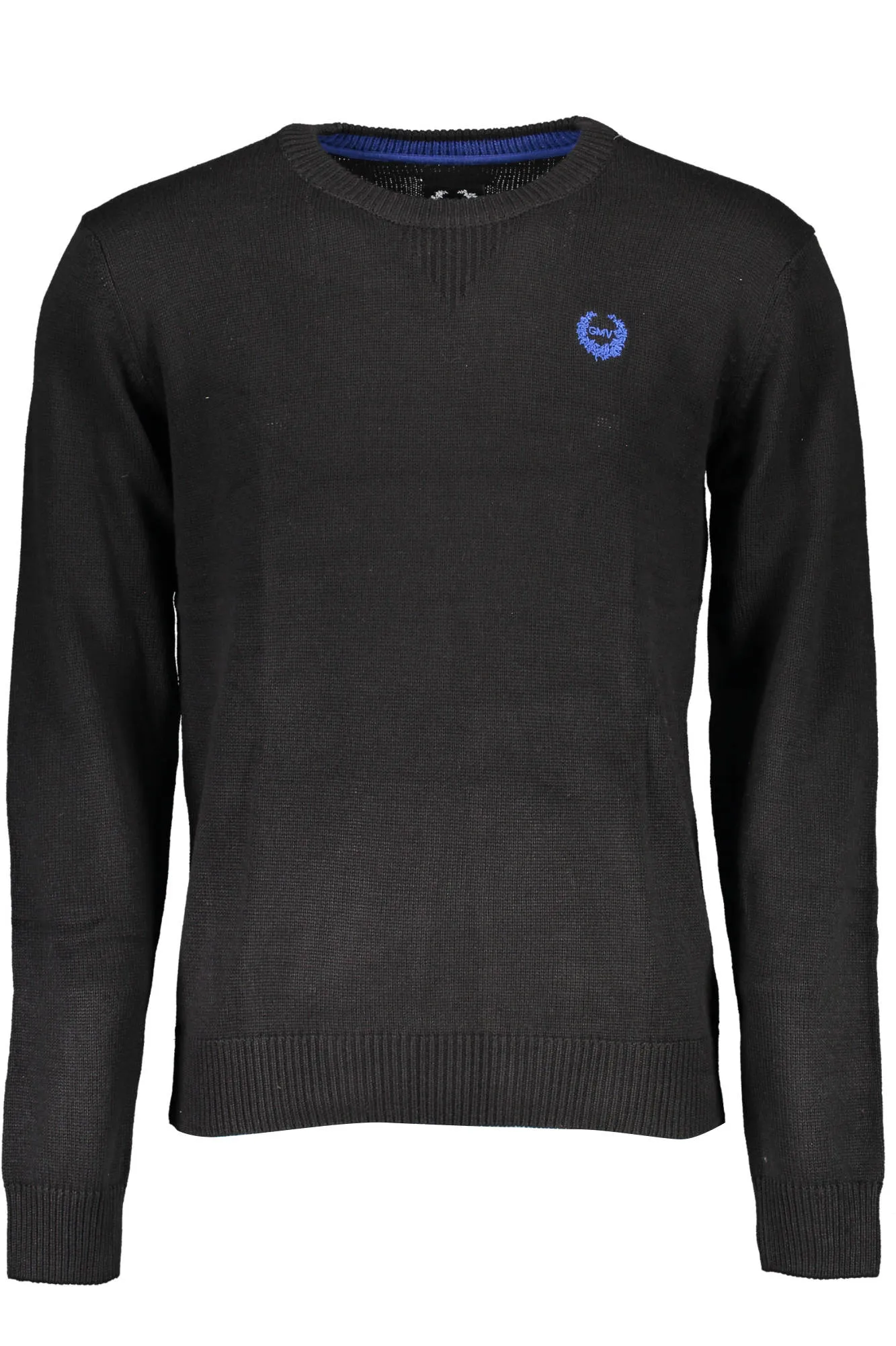 Herren Langarmshirt Schwarz AU00593-FLORIANO_NERO_BLACK