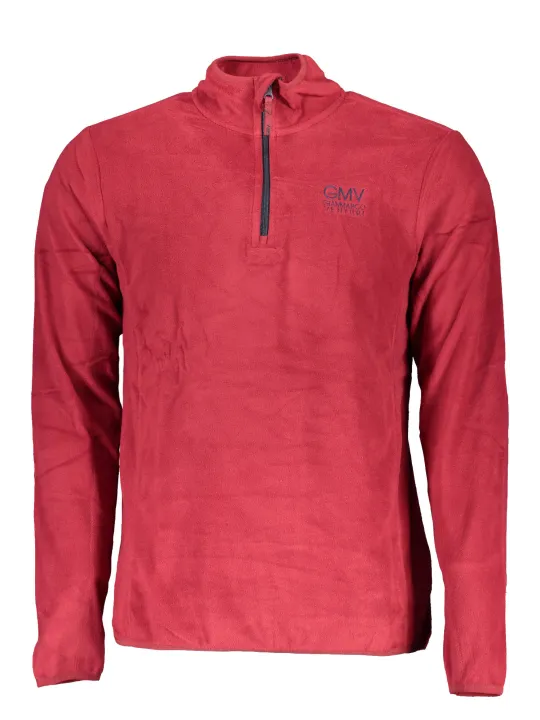 GIAN MARCO VENTURI Herren Langarm-Sweatshirt Rot