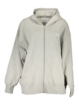 Calvin Klein Damen Hoodie Grau leihen | Flex-Fashion Verleih