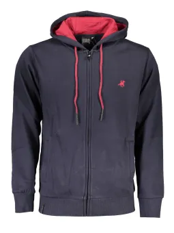 Miete Herren Kapuzenpullover Blau 2XL - Flex-Fashion Verleih