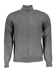 U.S. GRAND POLO Herren Strickjacke Grau | online kaufen