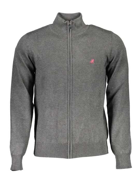U.S. GRAND POLO Herren Strickjacke Grau | online kaufen
