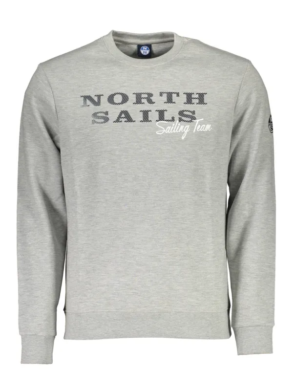 North Sails Herren Langarm-Sweatshirt Grau | online kaufen