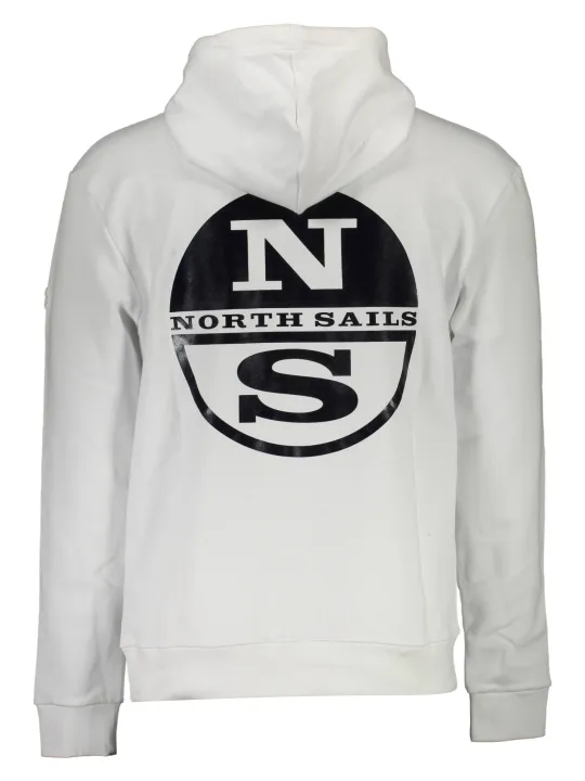 North Sails Herren Langarm-Sweatshirt Weiß | online kaufen