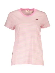 Levi's Damen Kurzarm-T-Shirt Rosa | online kaufen