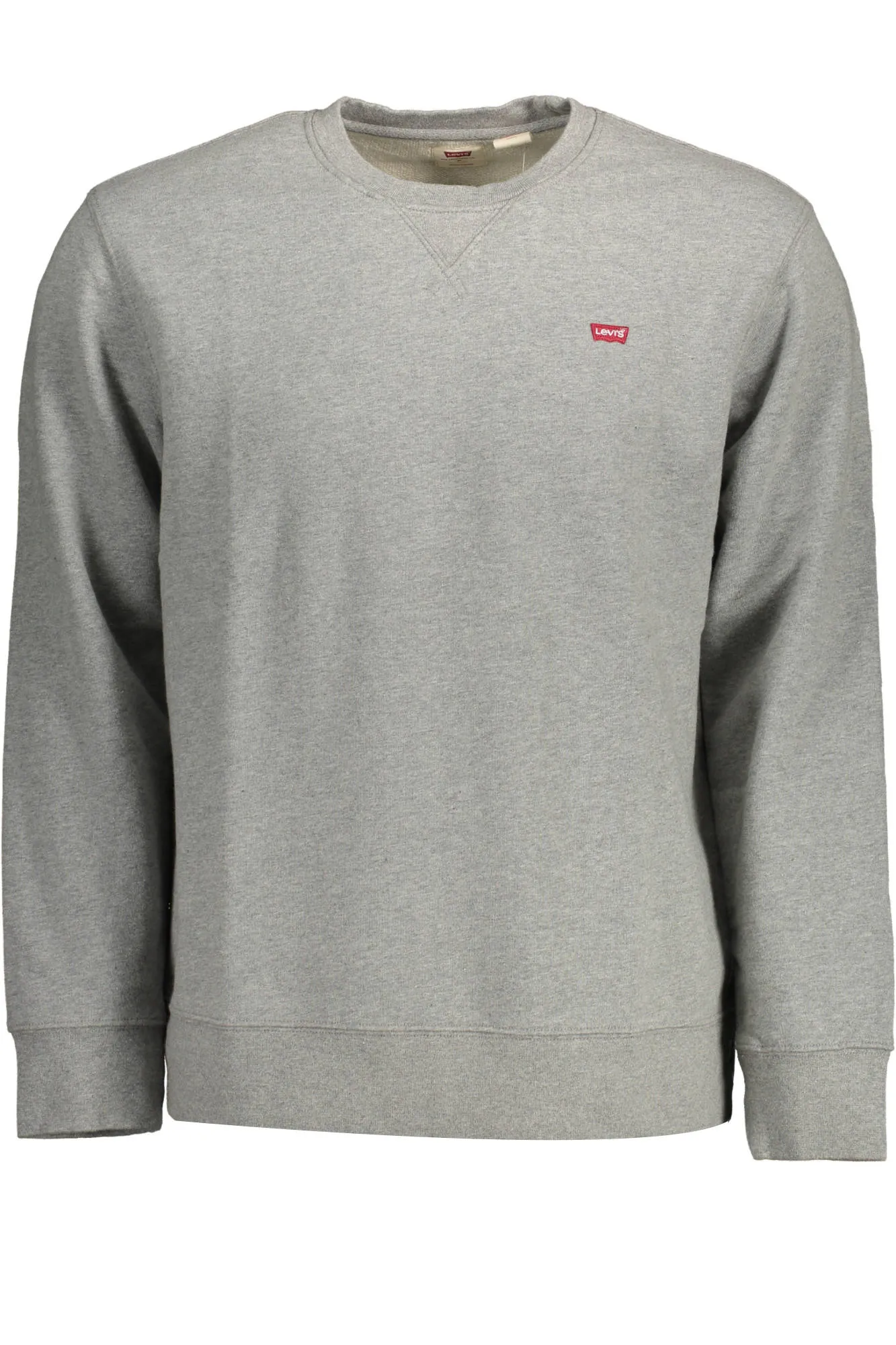 Herren Langarm-Sweatshirt Grau 35909_GRIGIO_0002