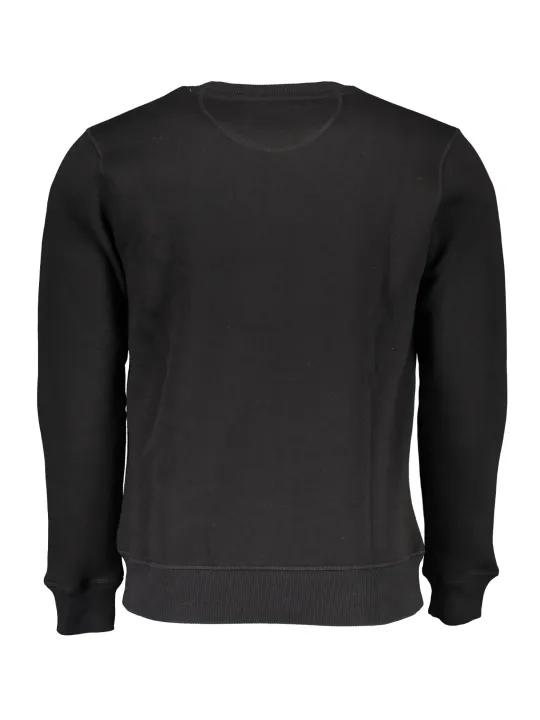 North Sails Herren Langarm-Sweatshirt Schwarz