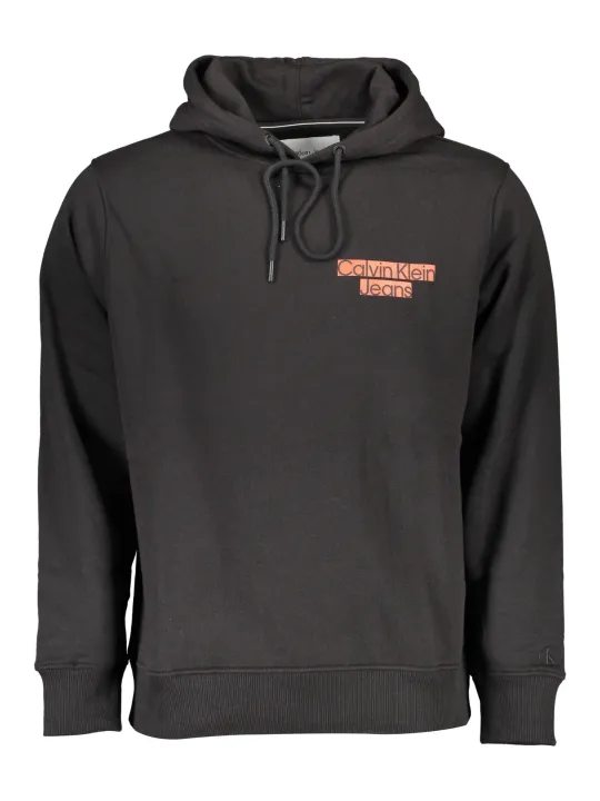 Calvin Klein Herren Langarm-Sweatshirt Schwarz