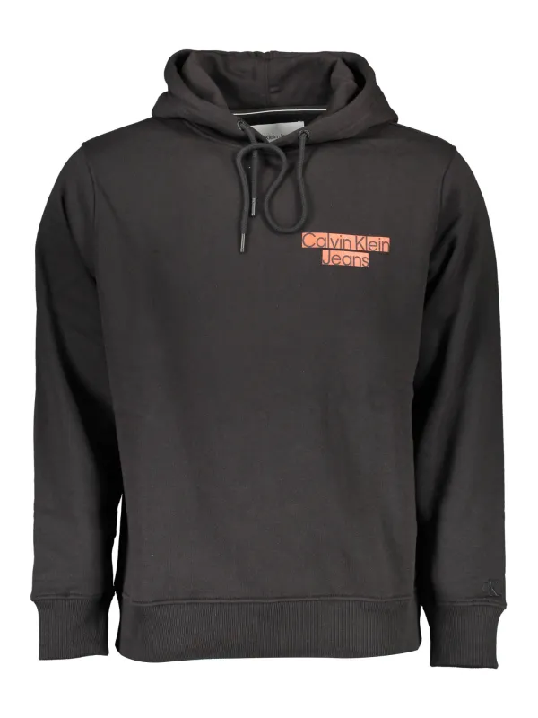 Calvin Klein Herren Langarm-Sweatshirt Schwarz