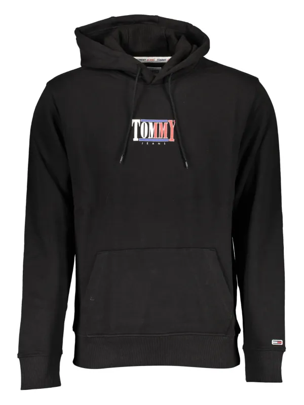 Tommy Hilfiger Herren Langarm-Sweatshirt Schwarz