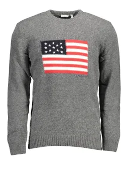 U.S. POLO Herrenpullover Grau mieten - Stilvoll & bequem