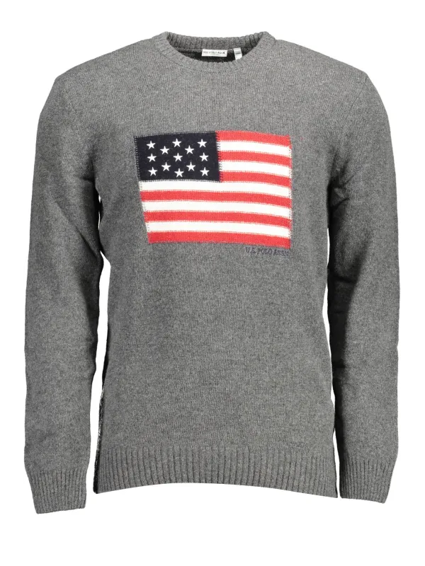 U.S. POLO Herren Pullover Grau | online kaufen