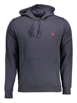 U.S. POLO Herren Kapuzen-Sweatshirt Blau mieten | Flex-Fashion