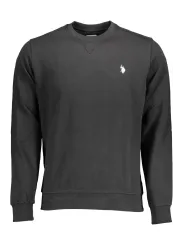U.S. POLO Herren Langarm-Sweatshirt Schwarz | online kaufen