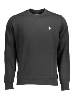 U.S. POLO Herren Langarm-Sweatshirt Schwarz | online kaufen