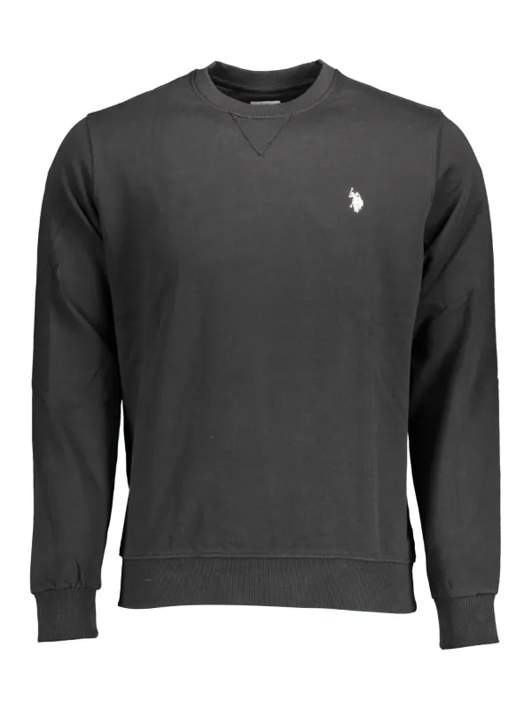 U.S. POLO Herren Langarm-Sweatshirt Schwarz | online kaufen