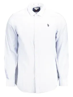 U.S. POLO Herren Hemd Hellblau mieten - Flex-Fashion Verleih