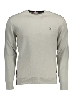 Mieten Sie U.S. POLO Herrenpullover Grau 2XL/3XL bei Flex-Fashion