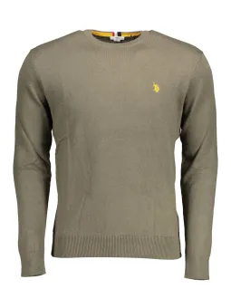 Grüner U.S. POLO Herrenpullover mieten | Flex-Fashion Verleih