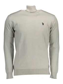 Grau Herrenpullover mieten - U.S. POLO Flex-Fashion Verleih
