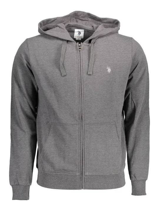 U.S. POLO Herren Kapuzenpullover Grau | online kaufen