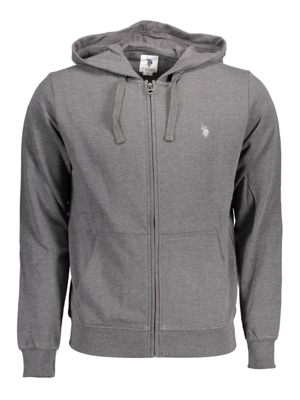 U.S. POLO Herren Kapuzenpullover Grau | online kaufen
