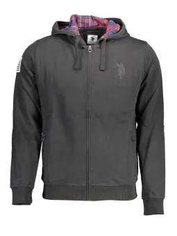 U.S. POLO Herren Sweatshirt Schwarz mieten | Flex-Fashion