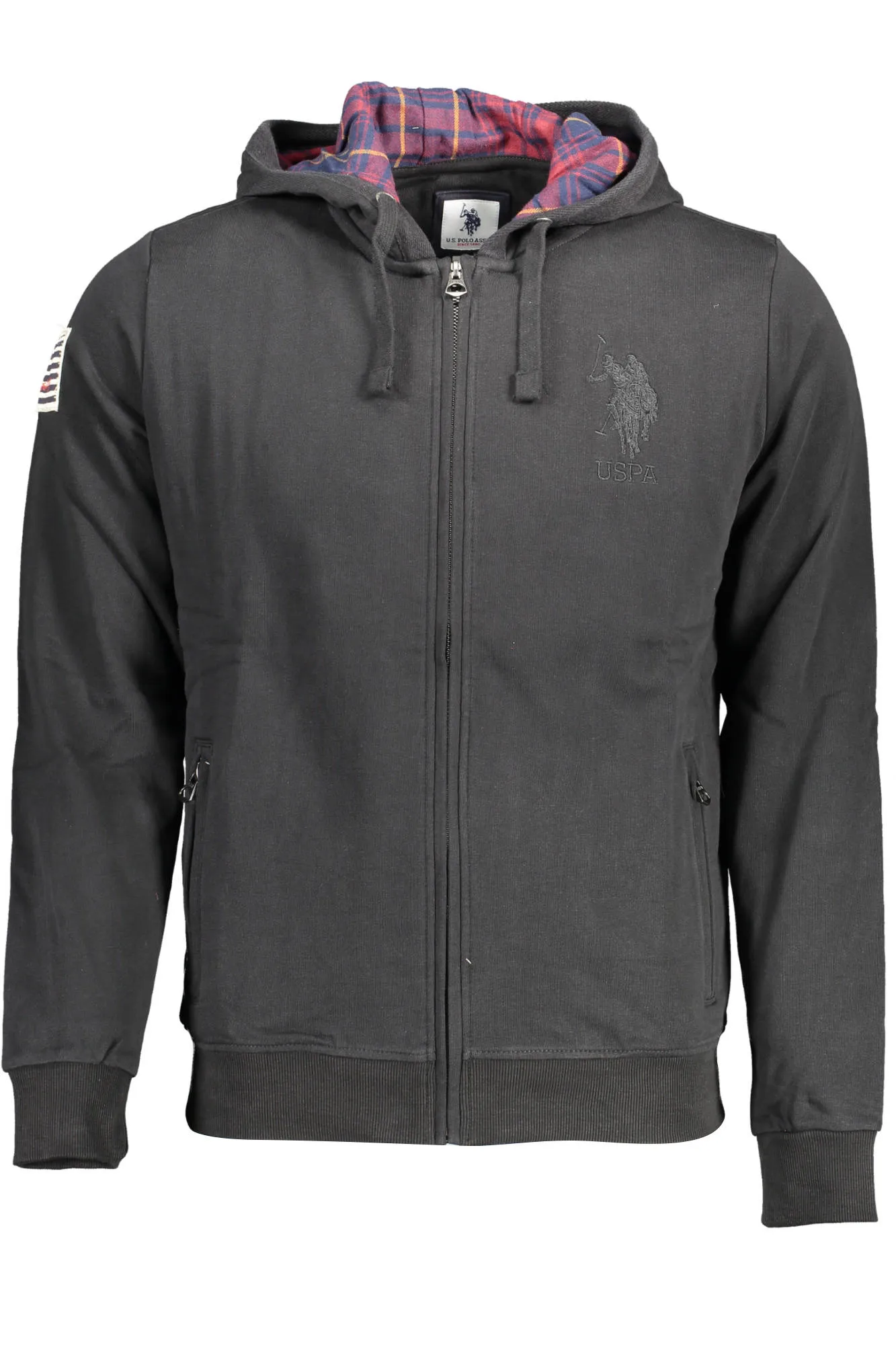 Herren Langarm-Sweatshirt Schwarz 63028-53223_NERO_199