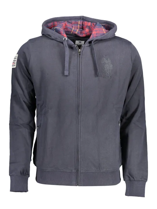 U.S. POLO Herren Langarm-Sweatshirt Blau | online kaufen