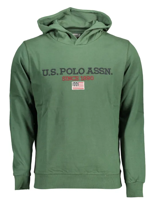 U.S. POLO Herren Kapuzen-Sweatshirt Grün | online kaufen