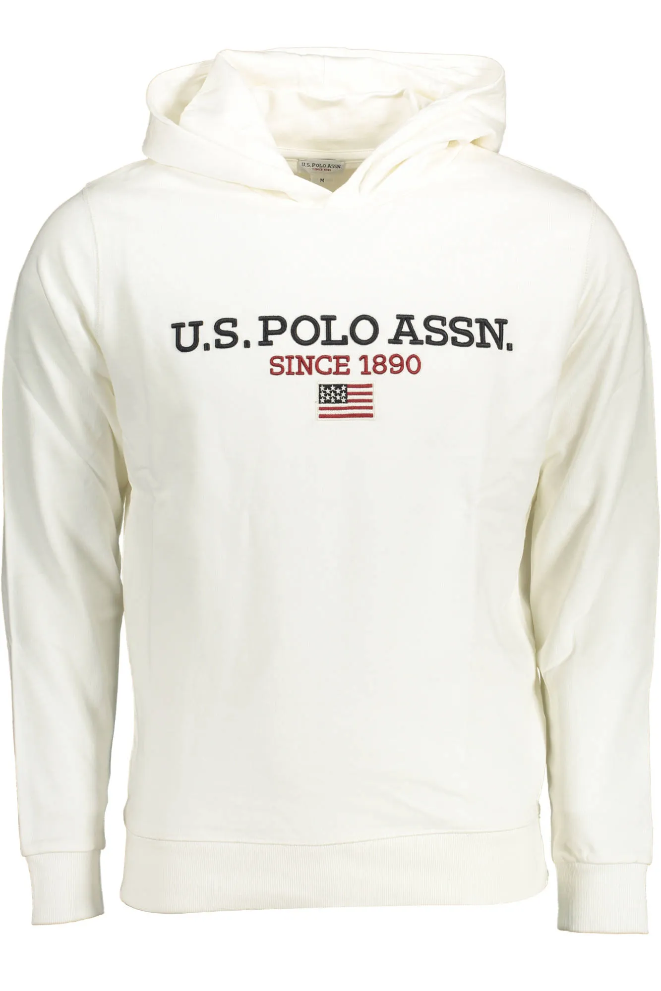 Herren Kapuzen-Sweatshirt Weiß 64460-53223_BIANCO_101