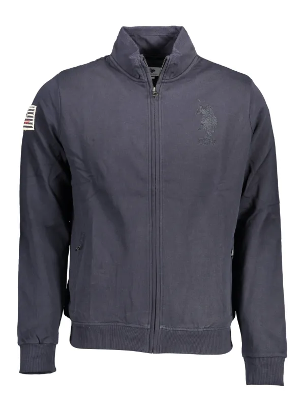 U.S. POLO Herren Langarm-Sweatshirt Blau | online kaufen