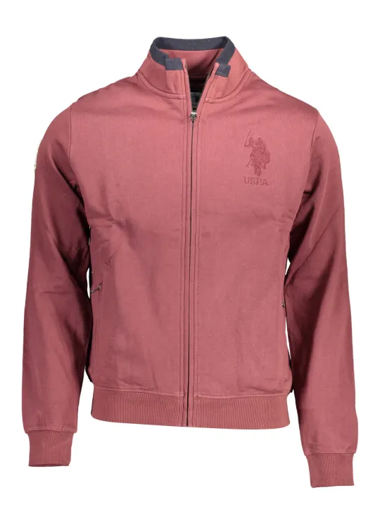 U.S. POLO Herren Langarm-Sweatshirt Violett | online kaufen