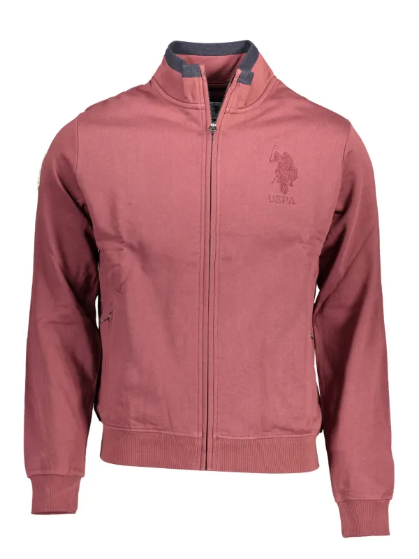 U.S. POLO Herren Langarm-Sweatshirt Violett | online kaufen