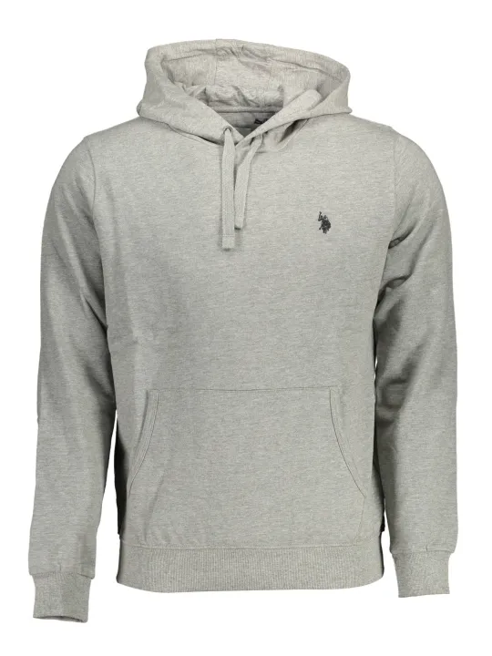 U.S. POLO Herren Kapuzen-Sweatshirt Grau | online kaufen