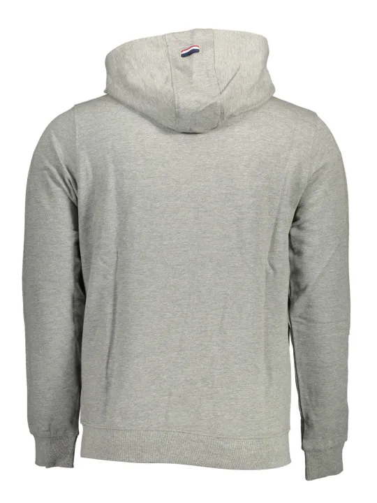 U.S. POLO Herren Kapuzen-Sweatshirt Grau | online kaufen