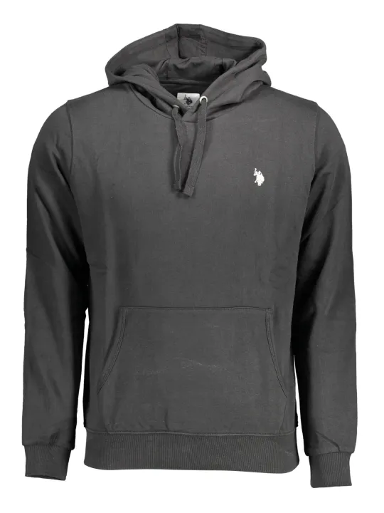 U.S. POLO Herren Kapuzen-Sweatshirt Schwarz | online kaufen