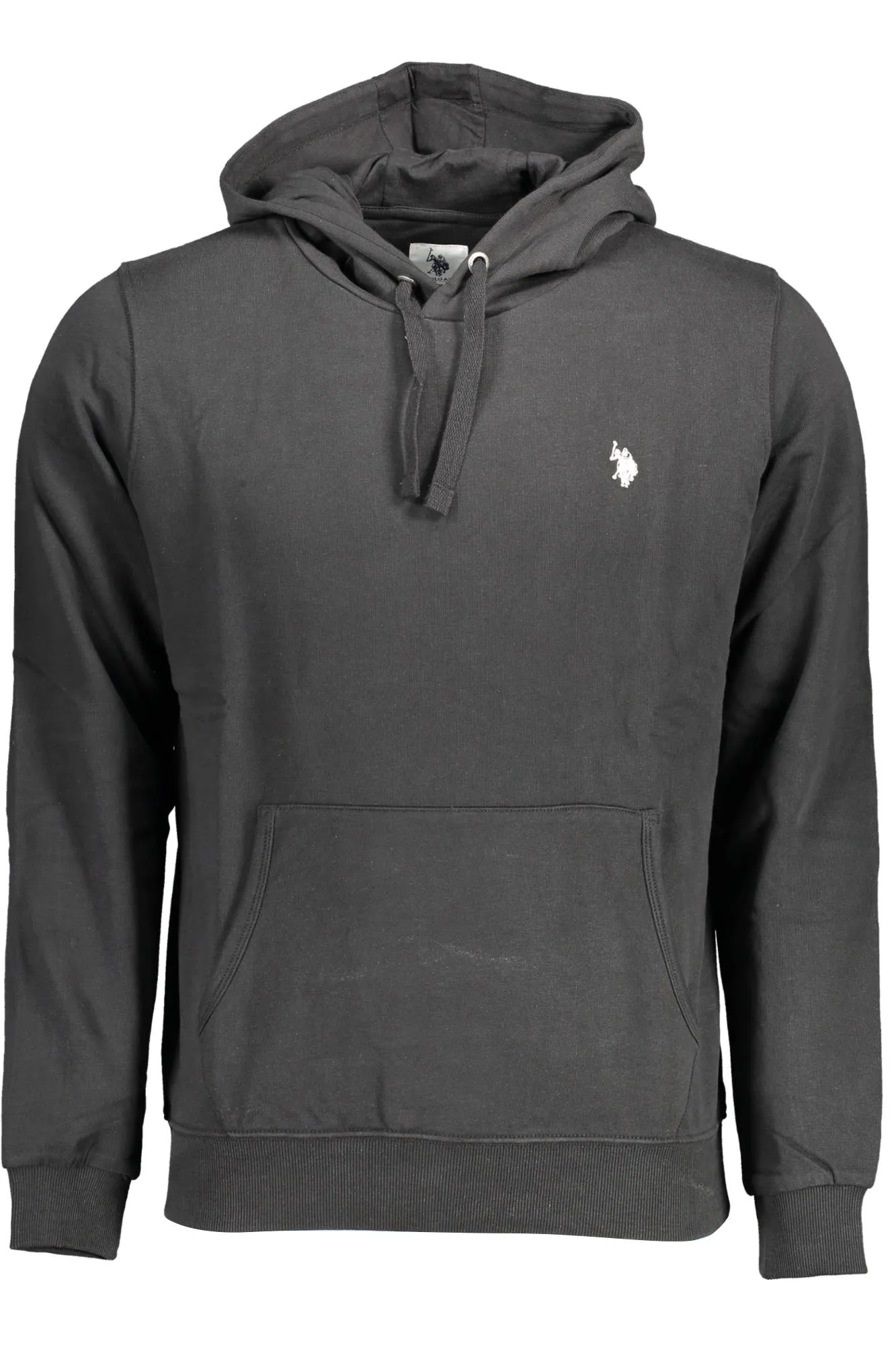 Herren Kapuzen-Sweatshirt Schwarz 63012-53223_NERO_199
