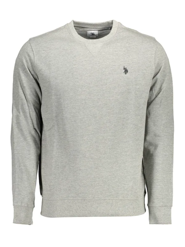 U.S. POLO Herren Langarm-Sweatshirt Grau | online kaufen