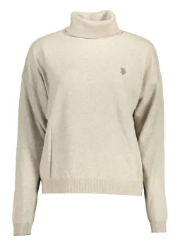 Beige Damenbluse mieten | U.S. POLO Verleih bei Flex-Fashion