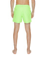 Neon grüne EA7 Sportshorts mit Taschen