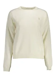 U.S. POLO Damen Langarmshirt Weiß | online kaufen