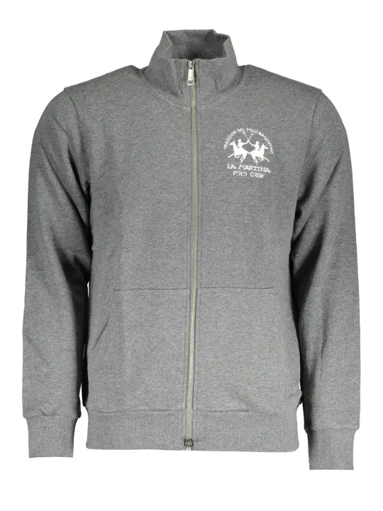 LA MARTINA Herren Langarm-Sweatshirt Grau | online kaufen