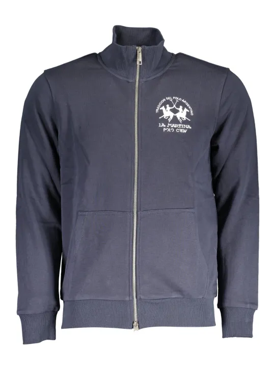 LA MARTINA Herren Langarm-Sweatshirt Blau | online kaufen
